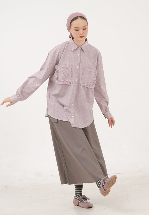 Hanna Charlote Oversize Long Sleeve Shirt C201024