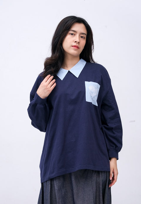 Hanna T-Shirt Sweatshirt Collar Kate C231024