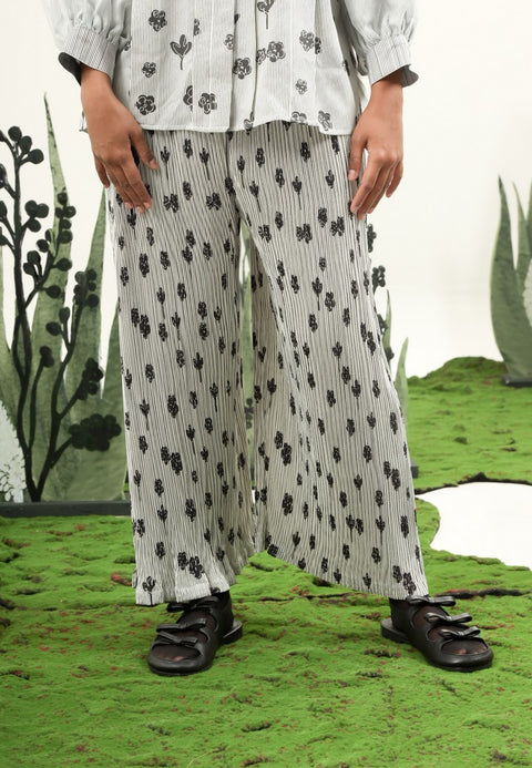 Hanna x Maima Plisket Long Pants Petunia C010224