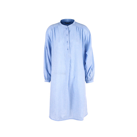 Hanna Hijab - Shada Mid-Length Cotton Shirt Dress C040324