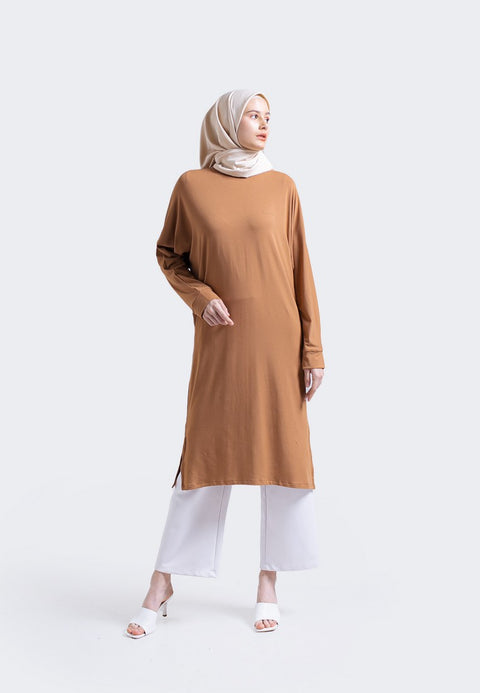 Hanna Midi Dress Long Sleeve Terre 021022